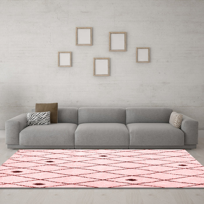 Traditional Red Washable Rugs