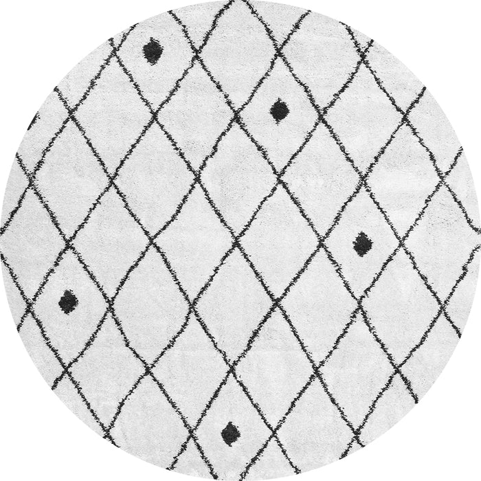 Square Persian Gray Traditional Rug, tr4190gry