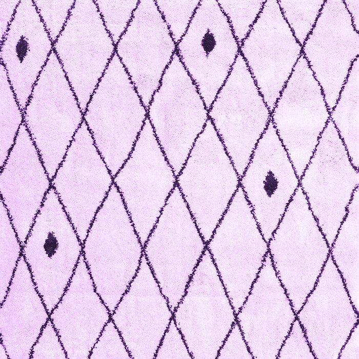 Machine Washable Persian Purple Traditional Area Rugs, wshtr4190pur