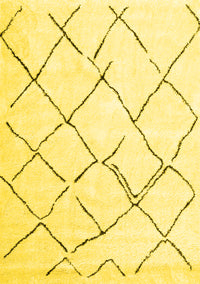 Persian Yellow Traditional Rug, tr4191yw