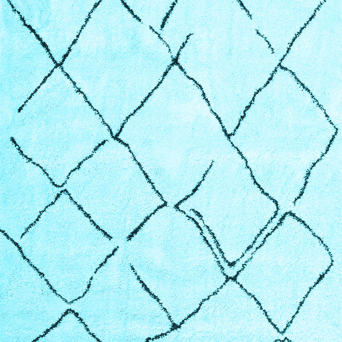 Persian Light Blue Traditional Rug, tr4191lblu