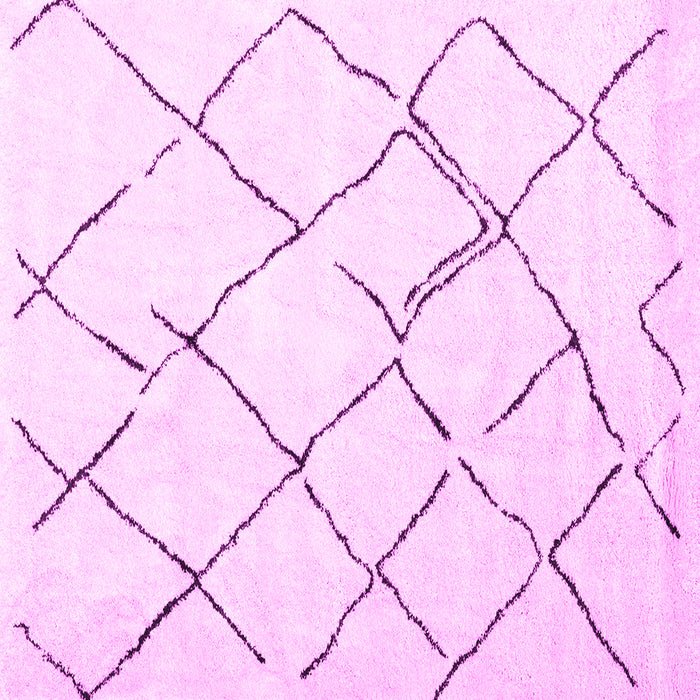 Square Persian Pink Traditional Rug, tr4191pnk