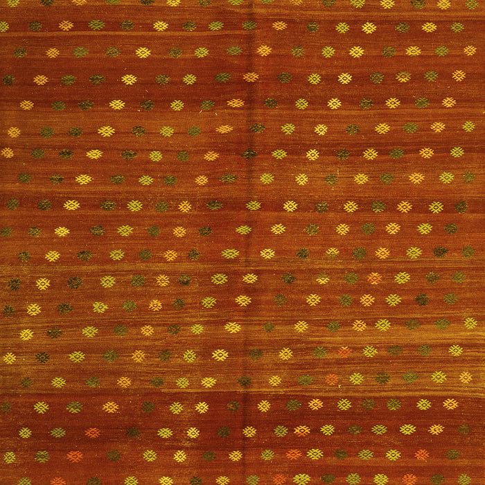 Southwestern Yellow Country Rug, tr4192yw