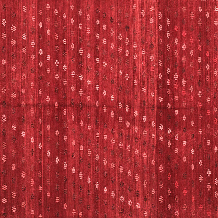 Machine Washable Southwestern Red Country Rug, wshtr4192red