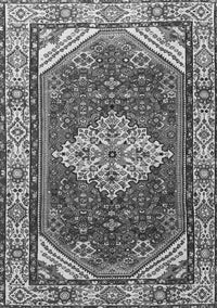 Medallion Gray Traditional Rug, tr4193gry