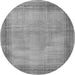 Machine Washable Persian Gray Traditional Rug, wshtr4194gry