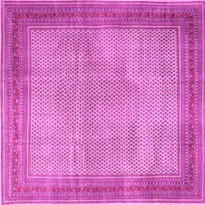 Square Persian Pink Traditional Rug, tr4194pnk