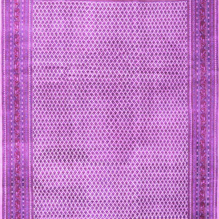 Machine Washable Persian Purple Traditional Area Rugs, wshtr4194pur