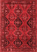 Persian Red Traditional Area Rugs