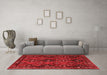 Traditional Red Washable Rugs