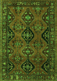 Persian Green Traditional Rug, tr4195grn