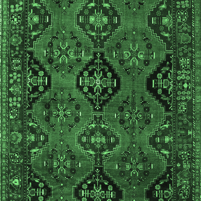 Persian Emerald Green Traditional Rug, tr4195emgrn