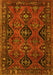 Persian Yellow Traditional Rug, tr4195yw