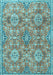 Persian Light Blue Traditional Rug, tr4196lblu
