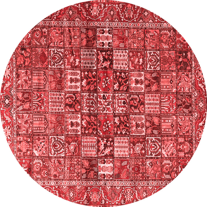Machine Washable Persian Red Traditional Rug, wshtr4197red