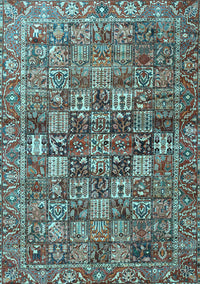 Persian Light Blue Traditional Rug, tr4197lblu