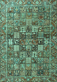 Persian Turquoise Traditional Rug, tr4197turq