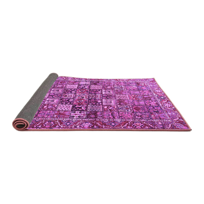 Sideview of Persian Purple Traditional Rug, tr4197pur