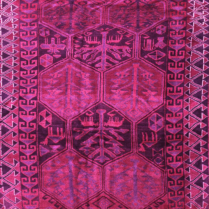 Machine Washable Persian Pink Traditional Rug, wshtr4198pnk