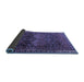 Sideview of Persian Blue Traditional Rug, tr4198blu