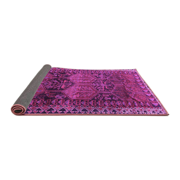 Sideview of Persian Purple Traditional Rug, tr4198pur