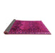 Sideview of Persian Pink Traditional Rug, tr4198pnk