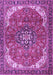 Medallion Purple Traditional Rug, tr4199pur