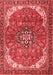 Medallion Red Traditional Area Rugs