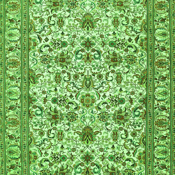 Persian Green Traditional Rug, tr419grn