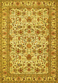 Persian Yellow Traditional Rug, tr419yw