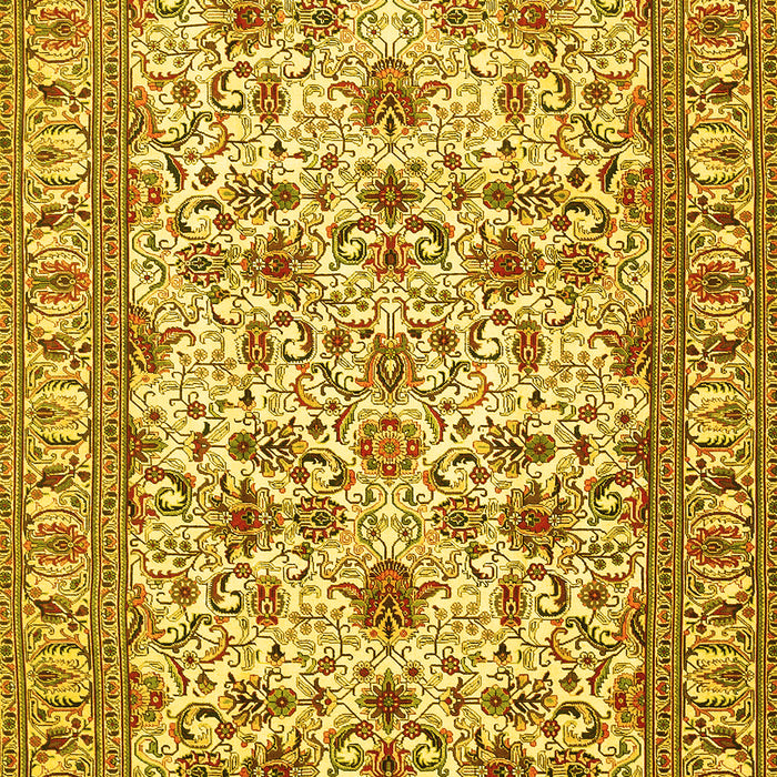 Persian Yellow Traditional Rug, tr419yw