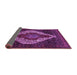 Sideview of Persian Purple Traditional Rug, tr41pur