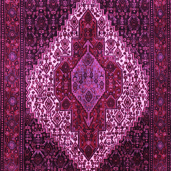 Machine Washable Persian Pink Traditional Rug, wshtr41pnk