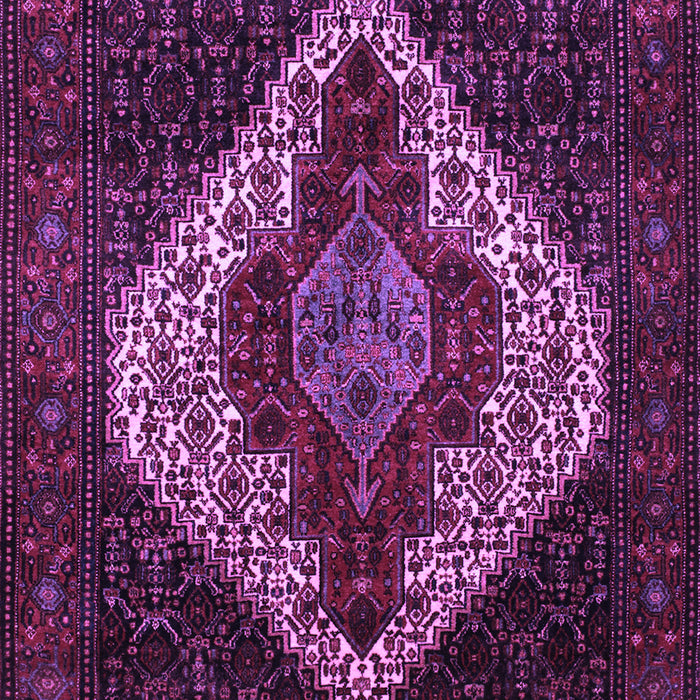 Machine Washable Persian Purple Traditional Area Rugs, wshtr41pur