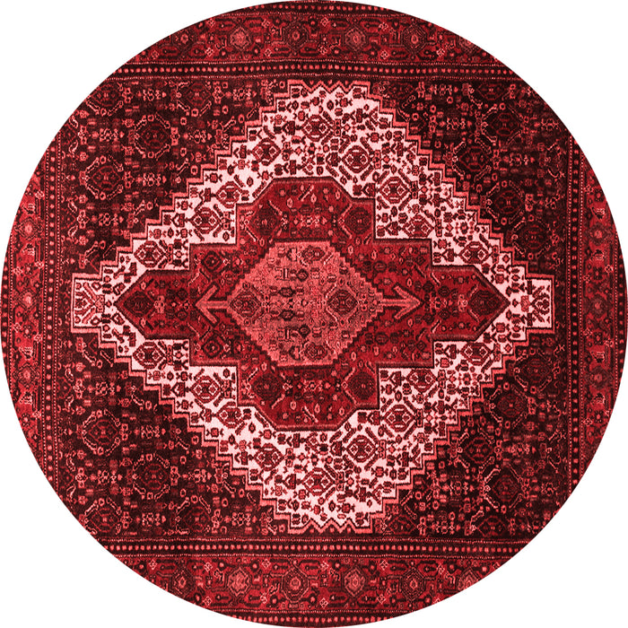 Machine Washable Persian Red Traditional Rug, wshtr41red