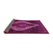 Sideview of Persian Pink Traditional Rug, tr41pnk