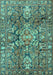 Persian Turquoise Traditional Rug, tr4200turq