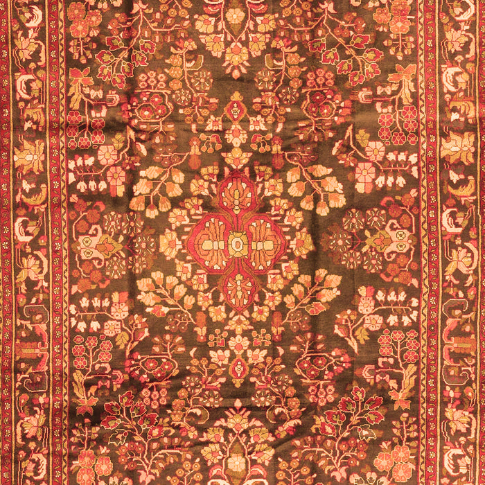 Persian Orange Traditional Rug, tr4200org