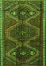 Persian Green Traditional Rug, tr4201grn