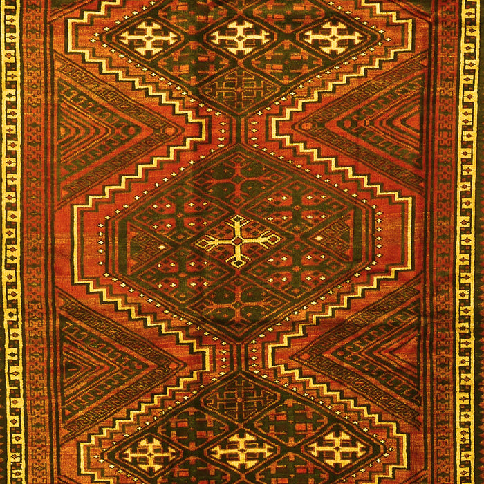 Persian Yellow Traditional Rug, tr4201yw