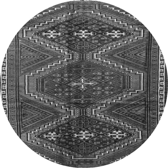 Square Persian Gray Traditional Rug, tr4201gry