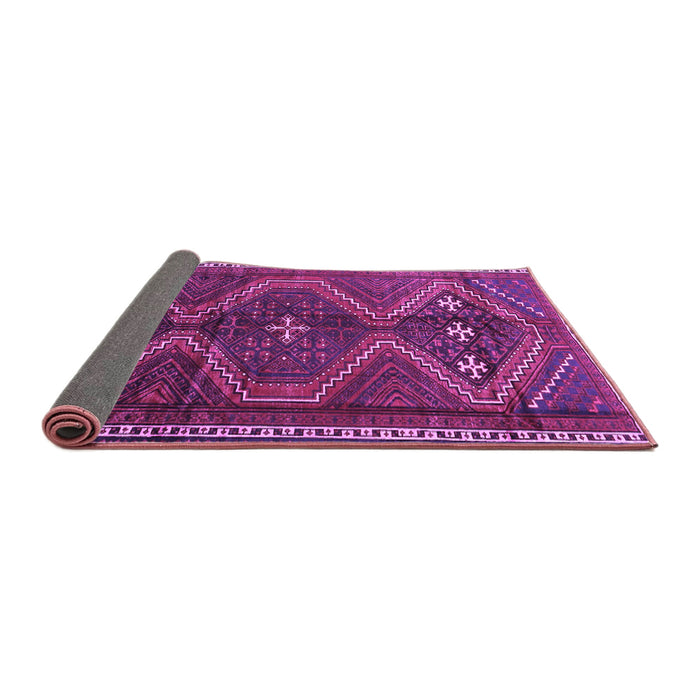 Sideview of Persian Purple Traditional Rug, tr4201pur