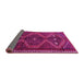 Sideview of Persian Pink Traditional Rug, tr4201pnk