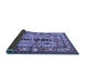 Sideview of Persian Blue Traditional Rug, tr4202blu