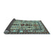 Sideview of Persian Light Blue Traditional Rug, tr4202lblu