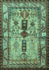 Persian Turquoise Traditional Rug, tr4202turq