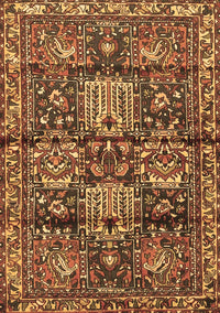 Persian Brown Traditional Rug, tr4203brn