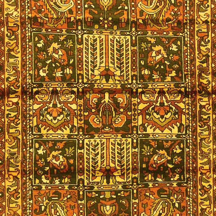 Persian Yellow Traditional Rug, tr4203yw