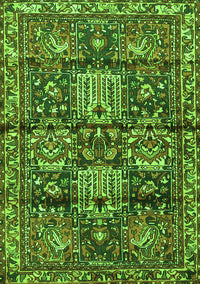 Persian Green Traditional Rug, tr4203grn