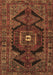 Persian Brown Traditional Rug, tr4204brn